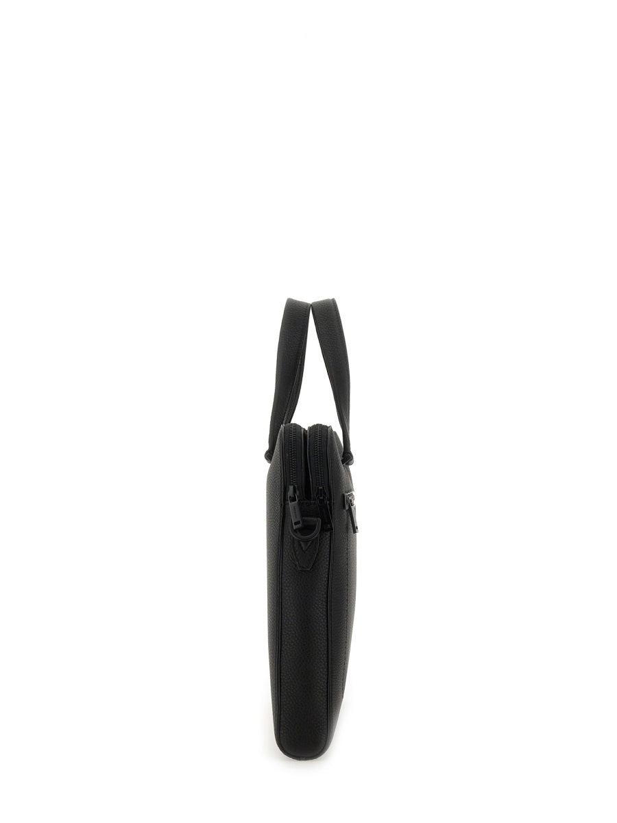 Ferragamo Men Leather Business Bag