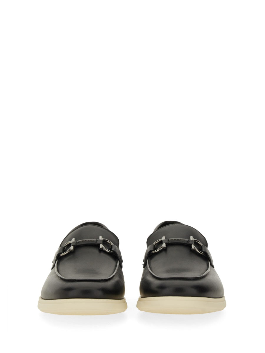 Ferragamo Men Moccasin "Gancini"