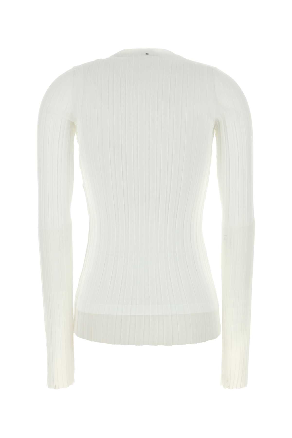 Sportmax Women White Organza Acino1234 Top