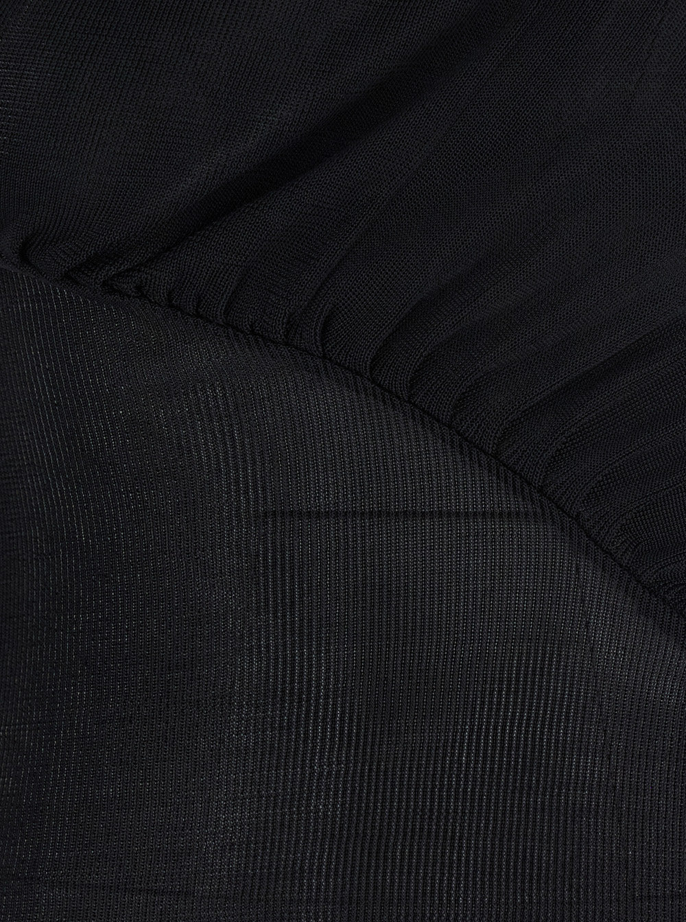 Self-Portrait Women Black Long-Sleeve With Cut-Out Detail In Viscose Woman