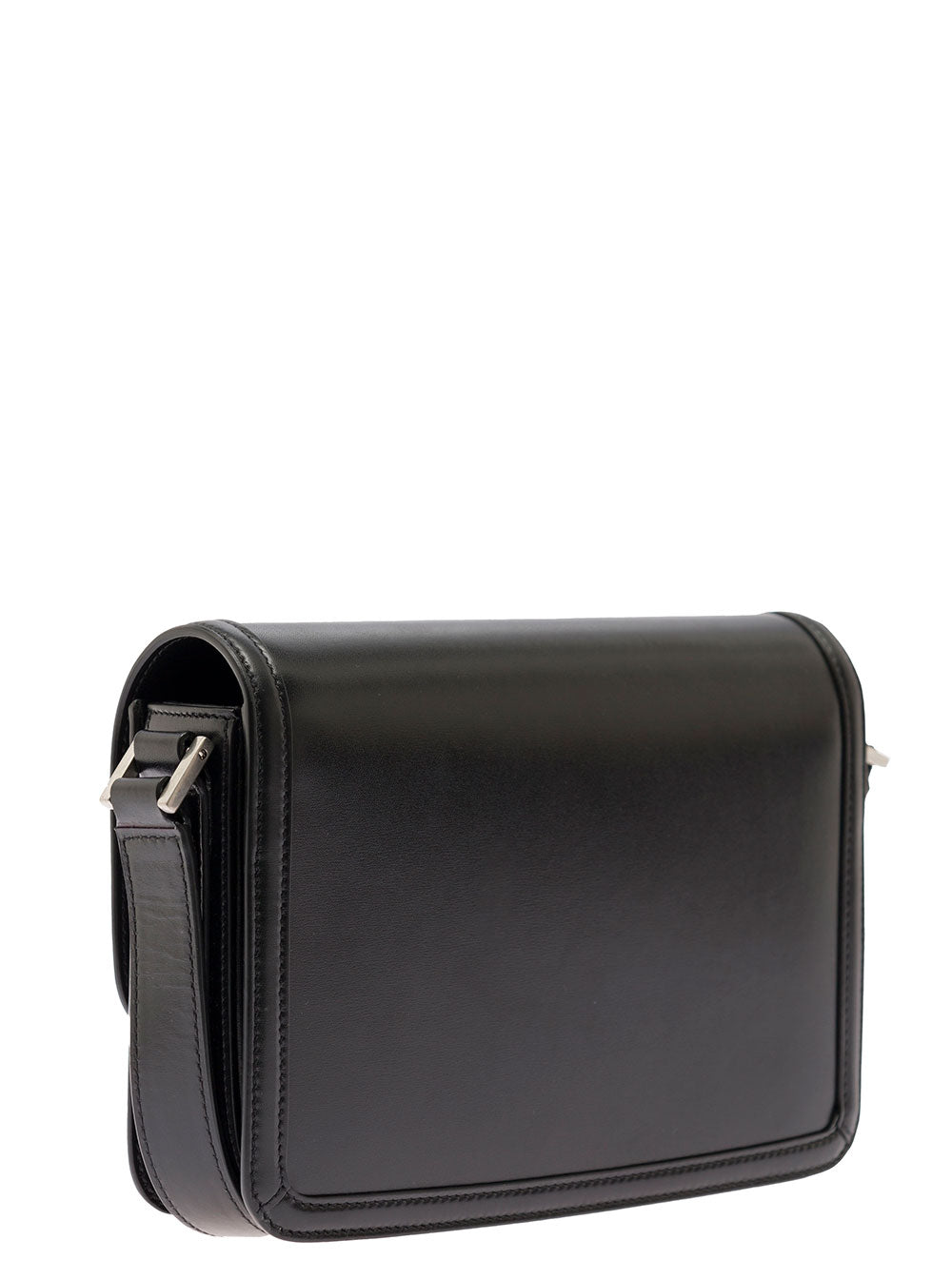 Saint Laurent Men 'Cassandre' Black Messenger Bag