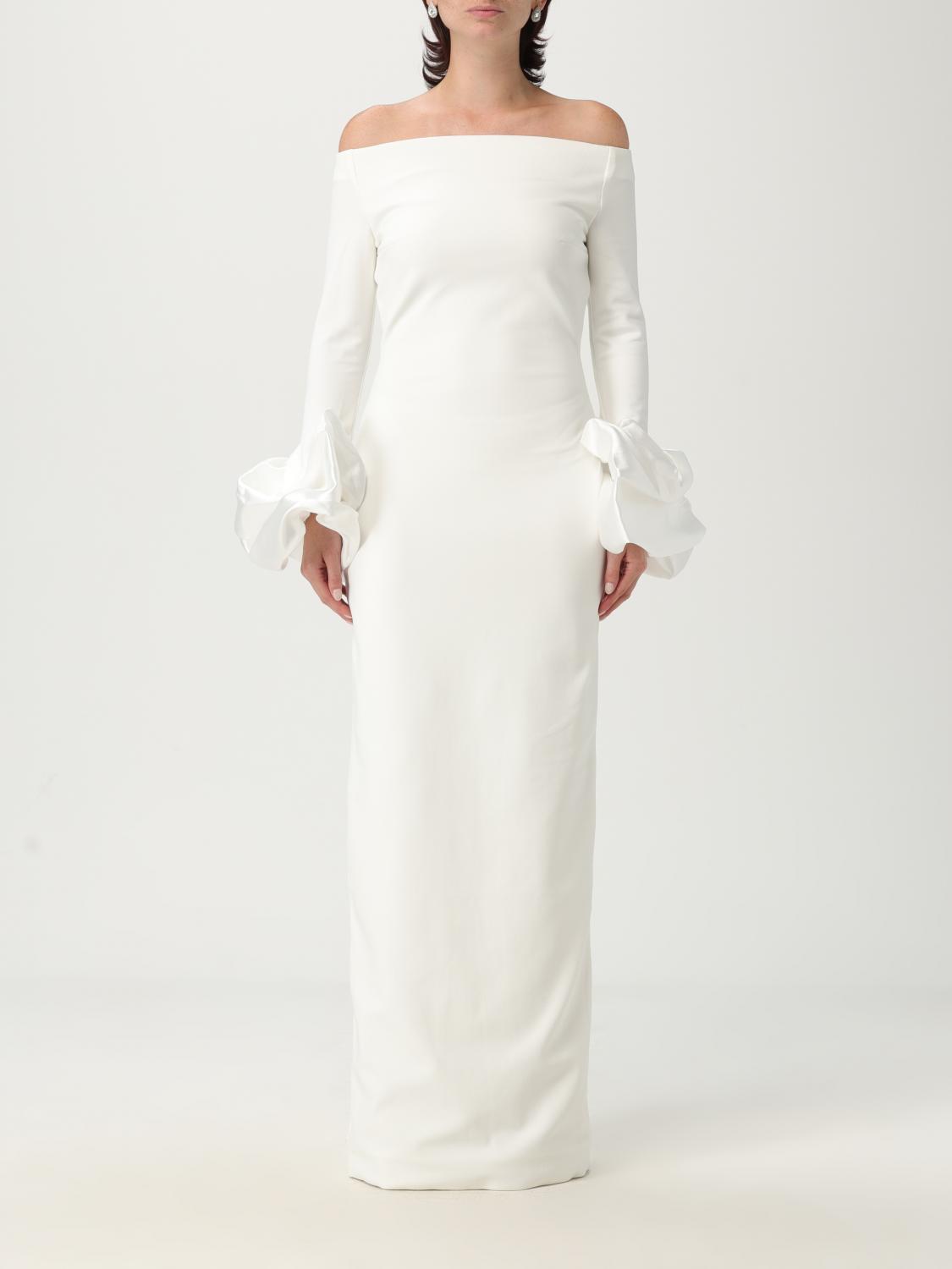 Solace London Dress Woman Cream