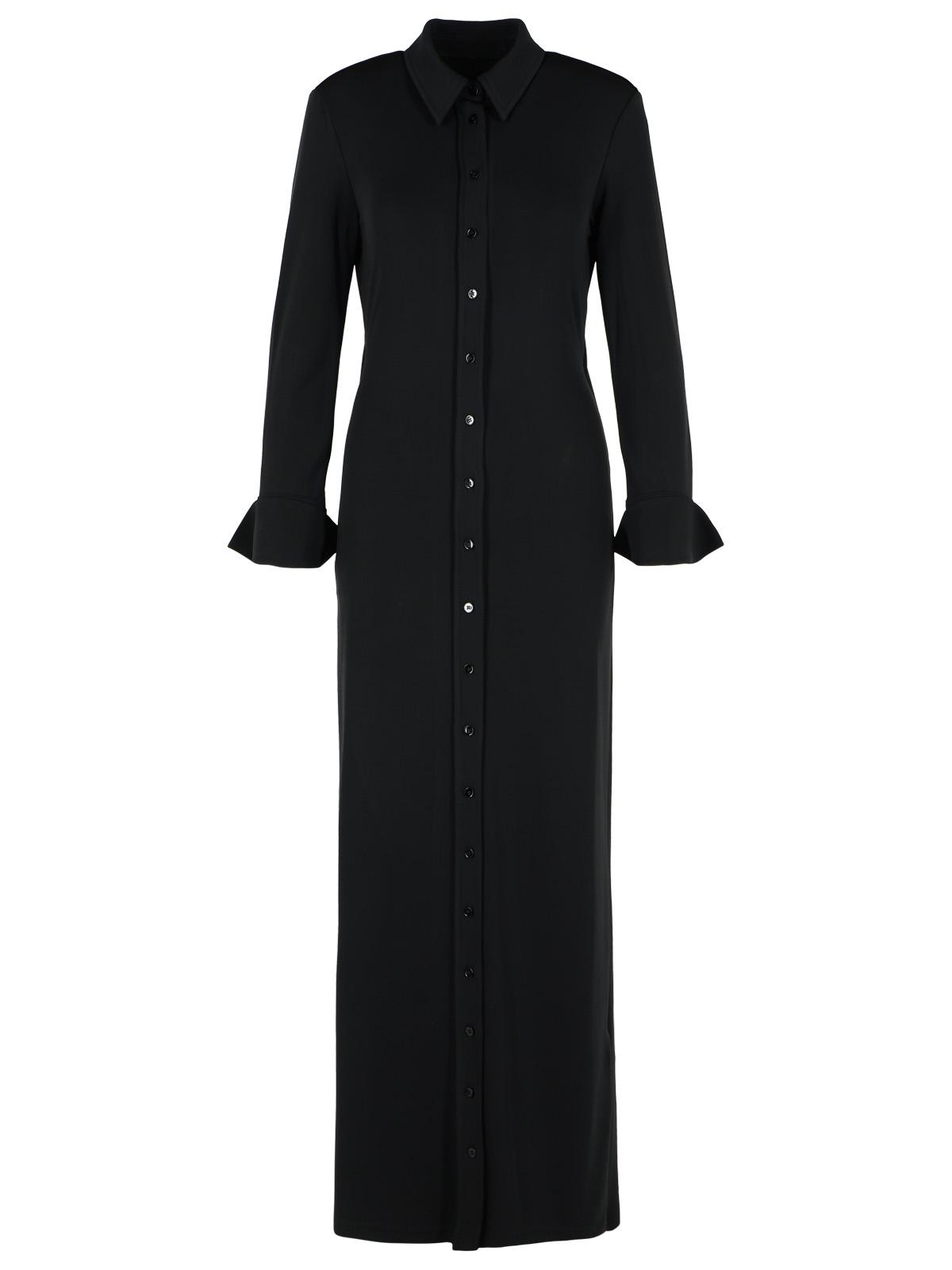 Sportmax 'Nias' Black Viscose Strech Dress Women