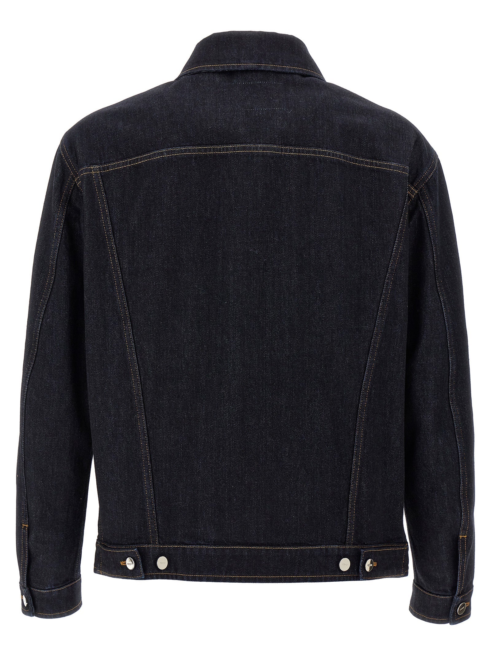 Fendi Men Fendi Crest Jacket