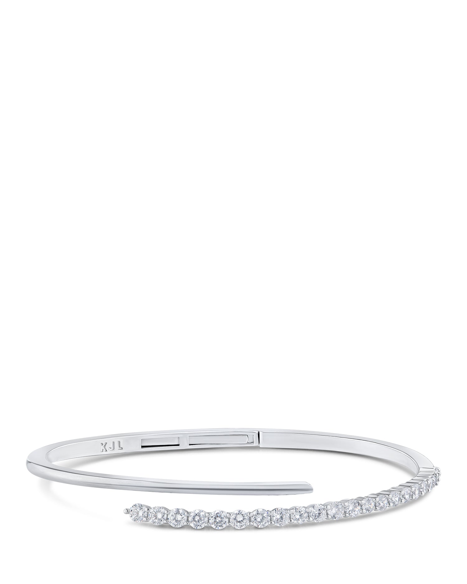 Round CZ Wrap Bracelet