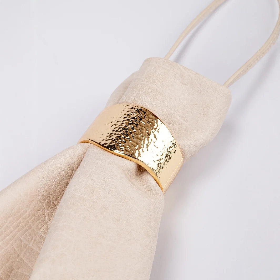 Faux Leather Tassel Bag