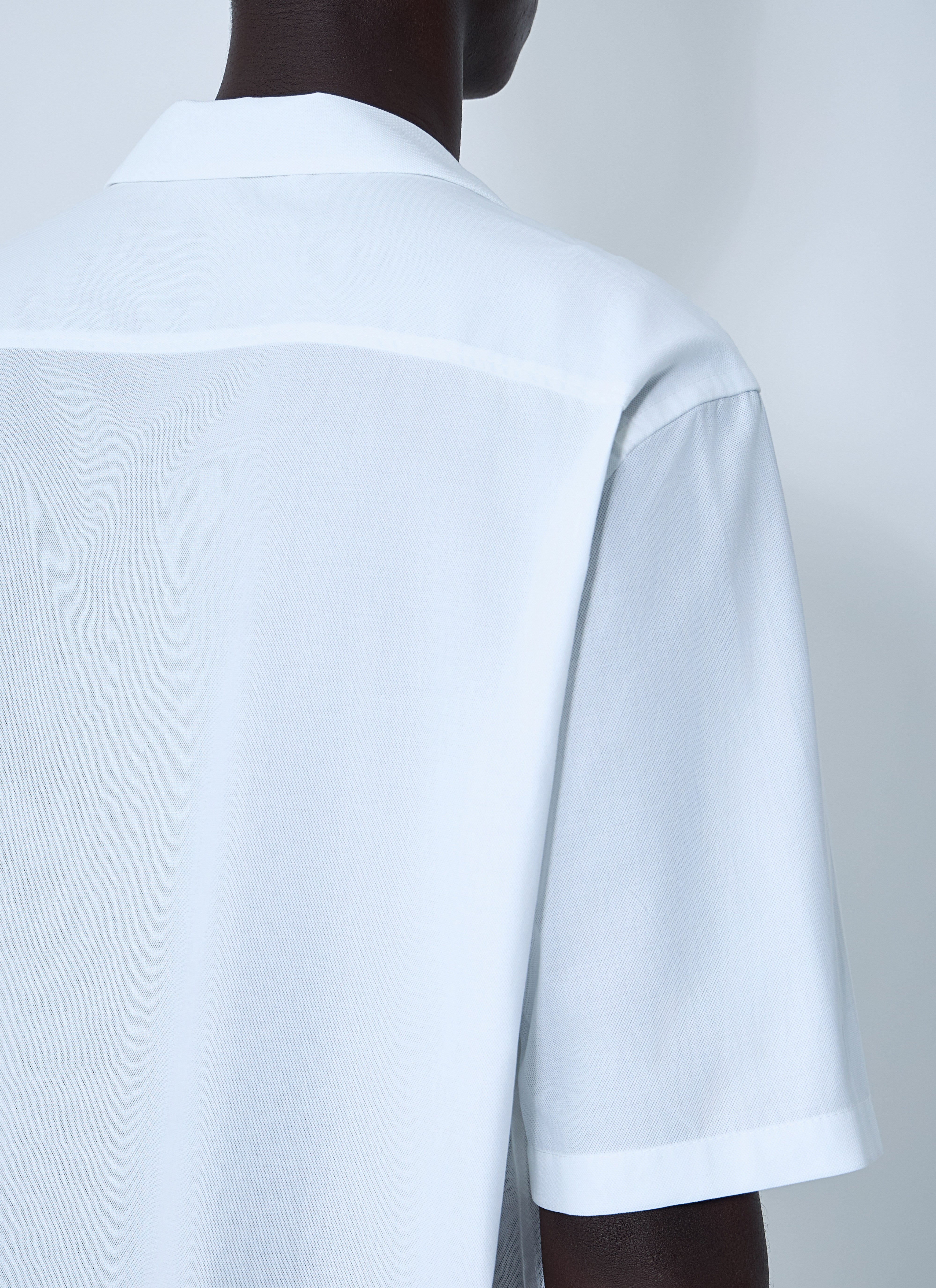 Acne Studios Men Logo Embroidery Shirt