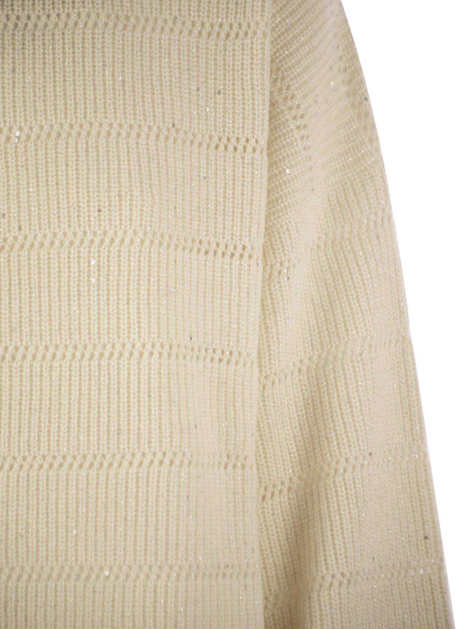 Brunello Cucinelli Women Cashmere And Wool Crew-Neck Sweater