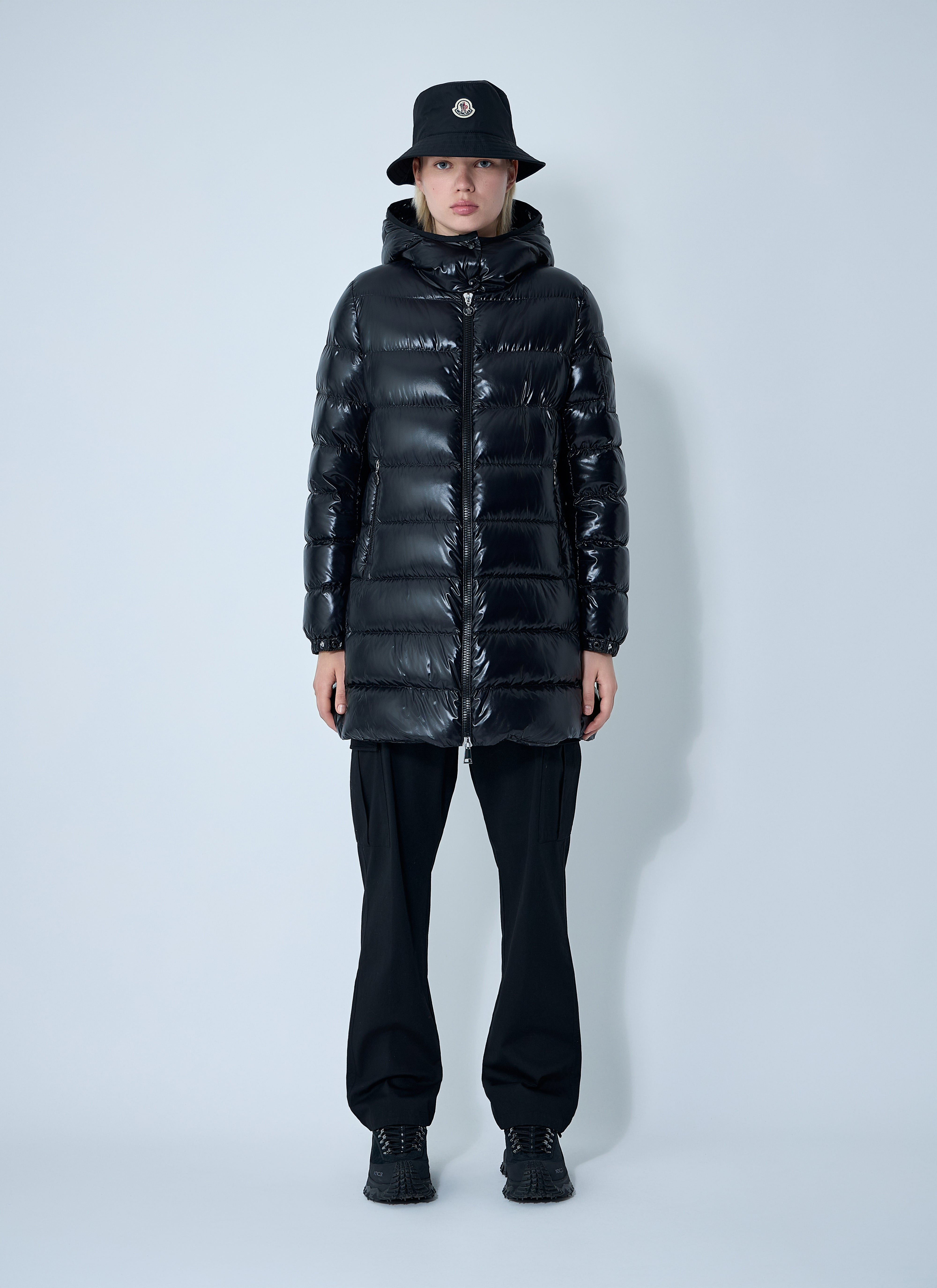 Moncler Women Courcelles Long Down Coat