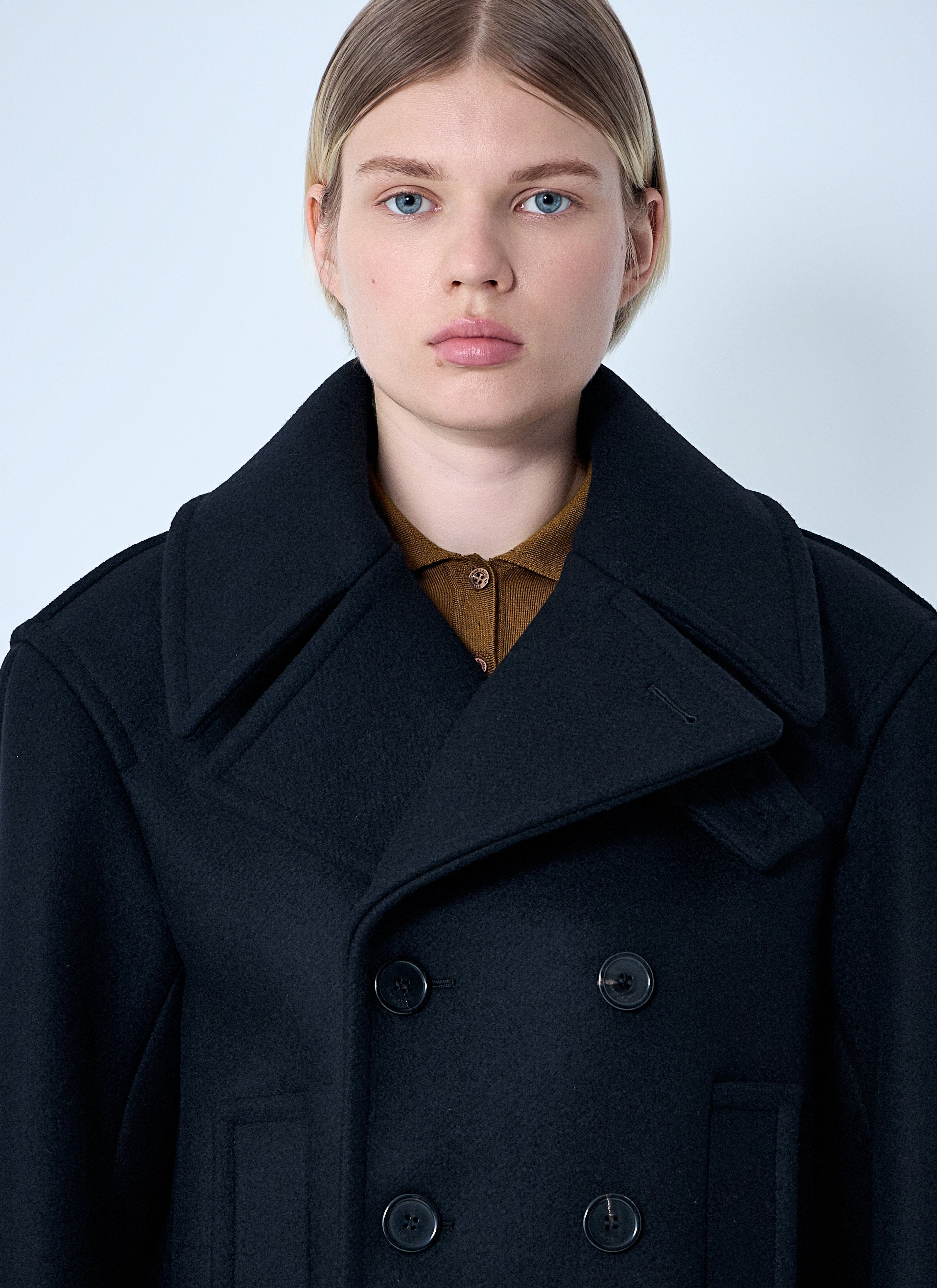 Saint Laurent Women Wool Coat