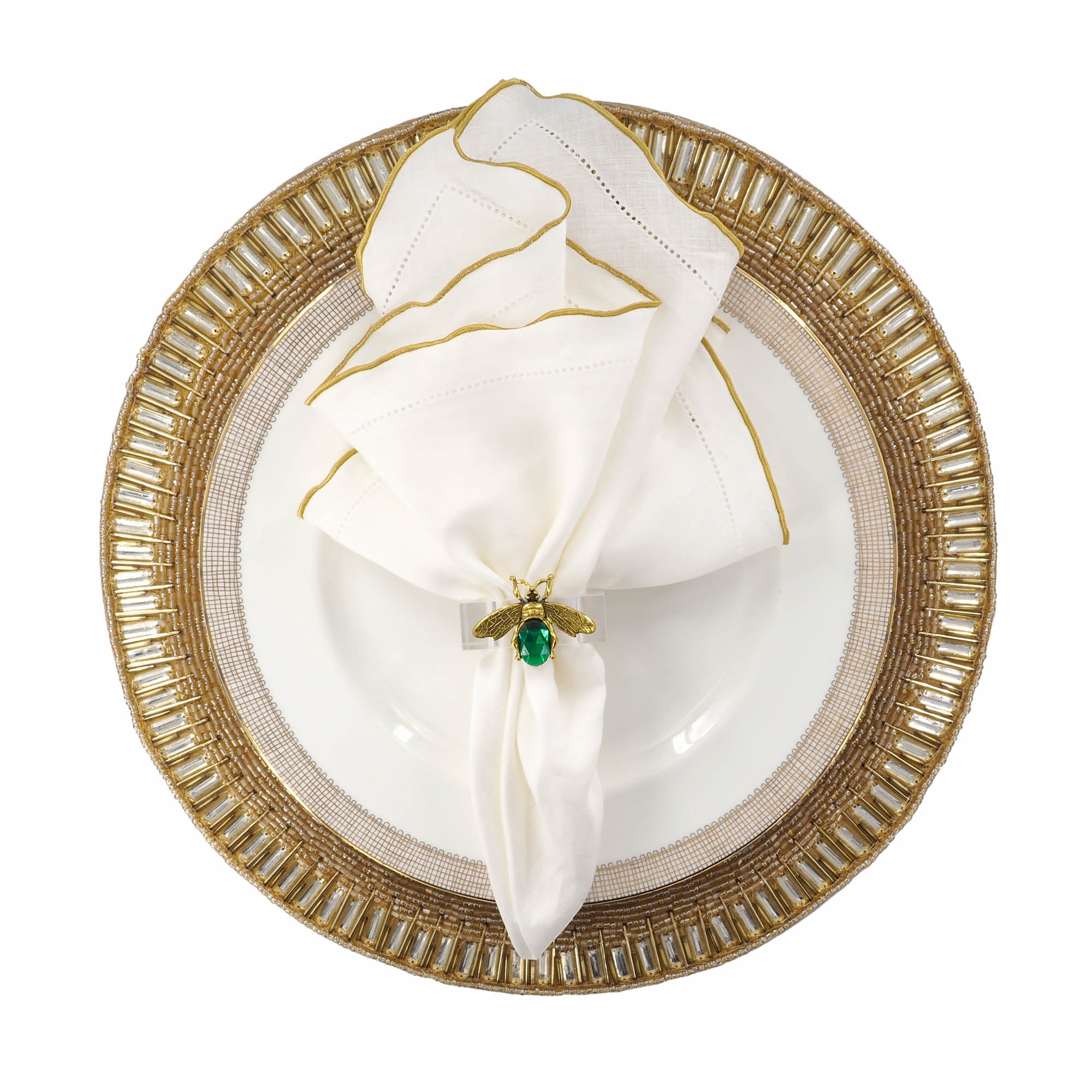 Yellow Diamonds Placemats Set of 2