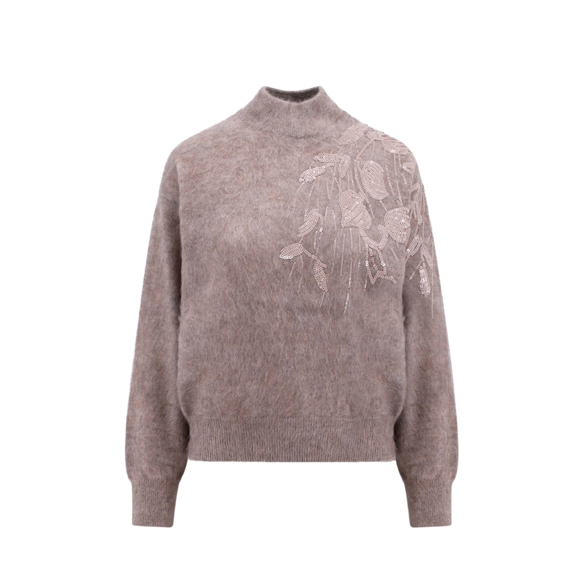 Brunello Cucinelli T-Neck Knit Women