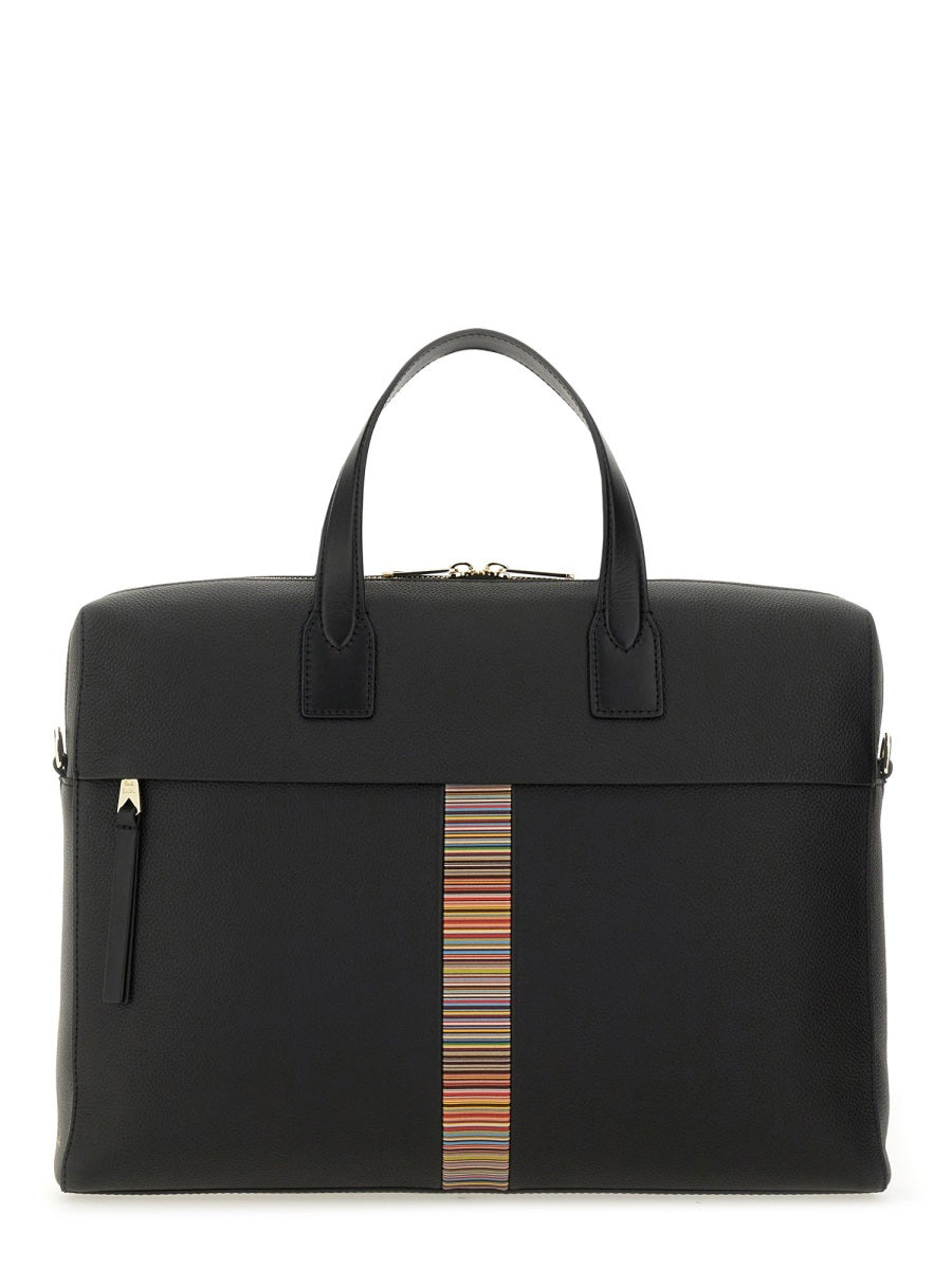Paul Smith Men "Signature Stripe" Bag