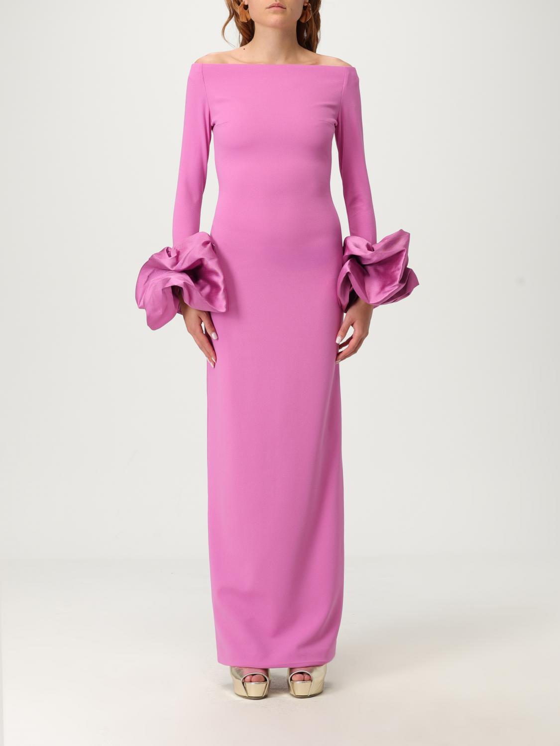 Solace London Dress Woman Fuchsia