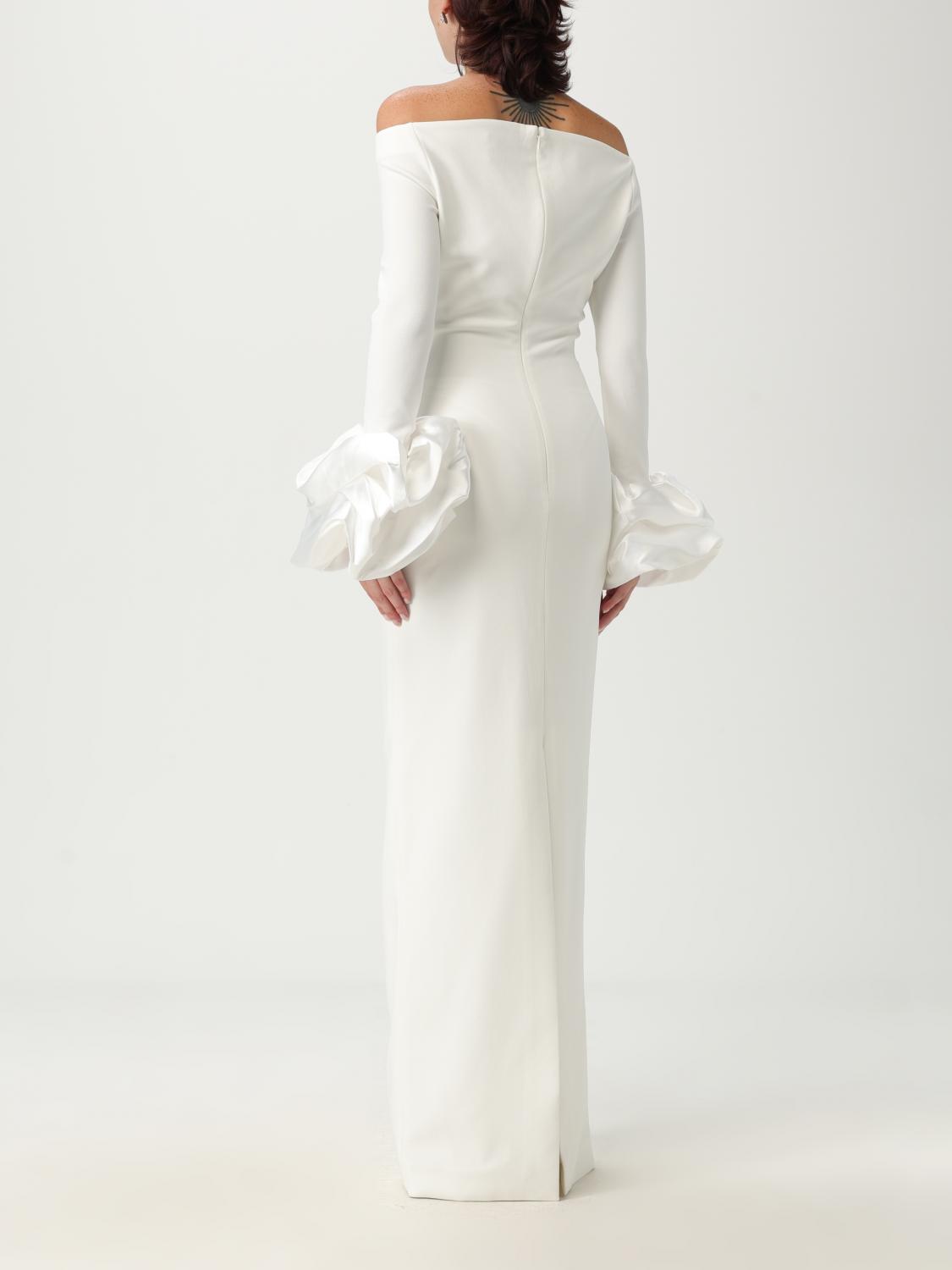 Solace London Dress Woman Cream