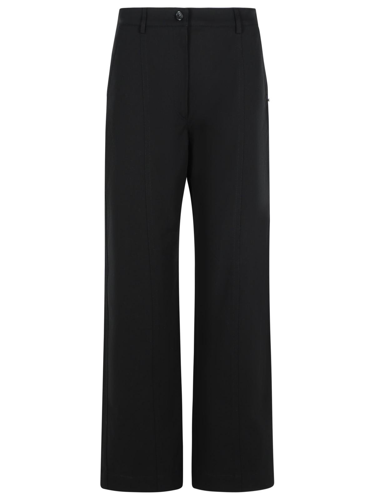 Sportmax Era' Black Cotton Pants Women