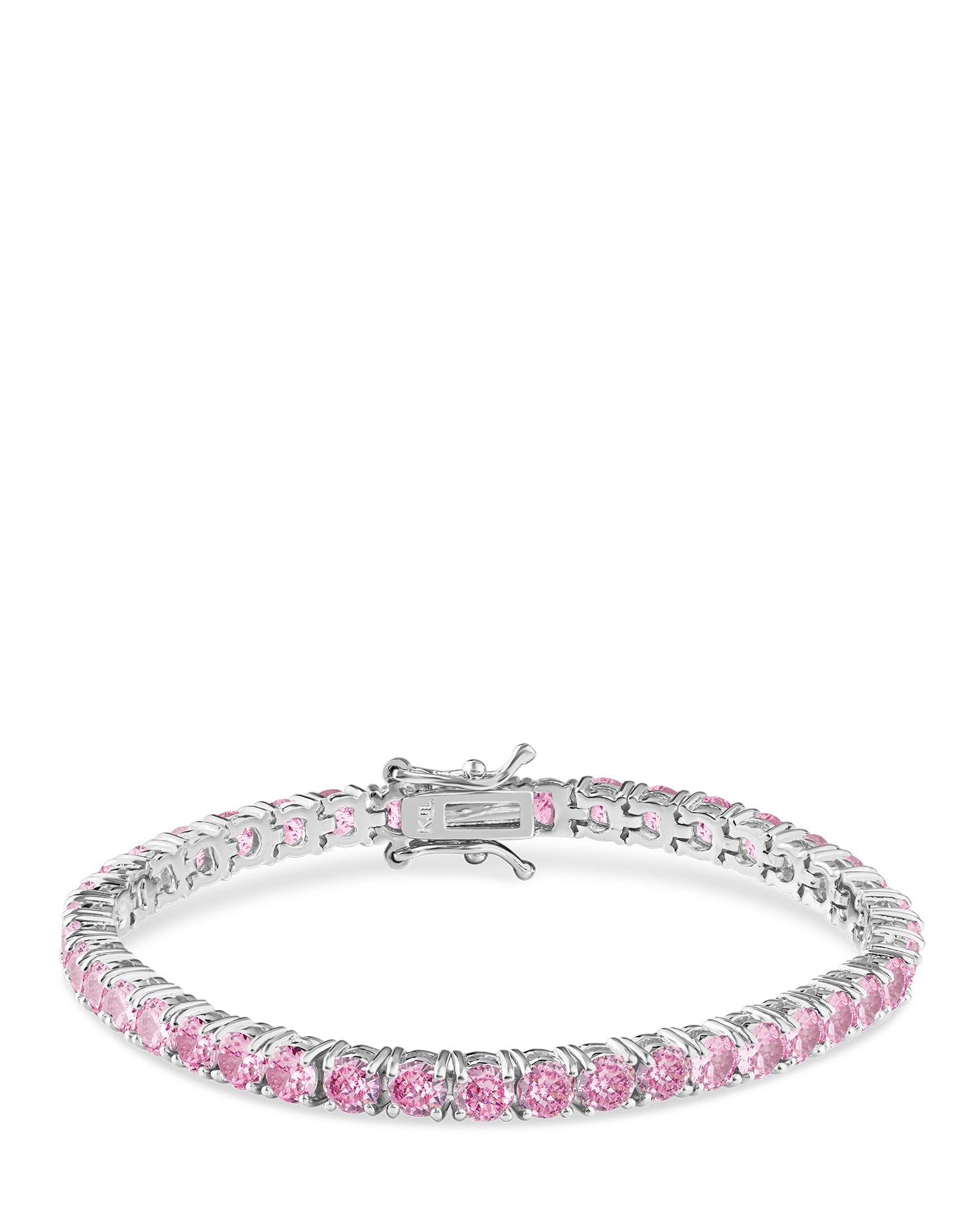 Classic Pink Tennis Bracelet