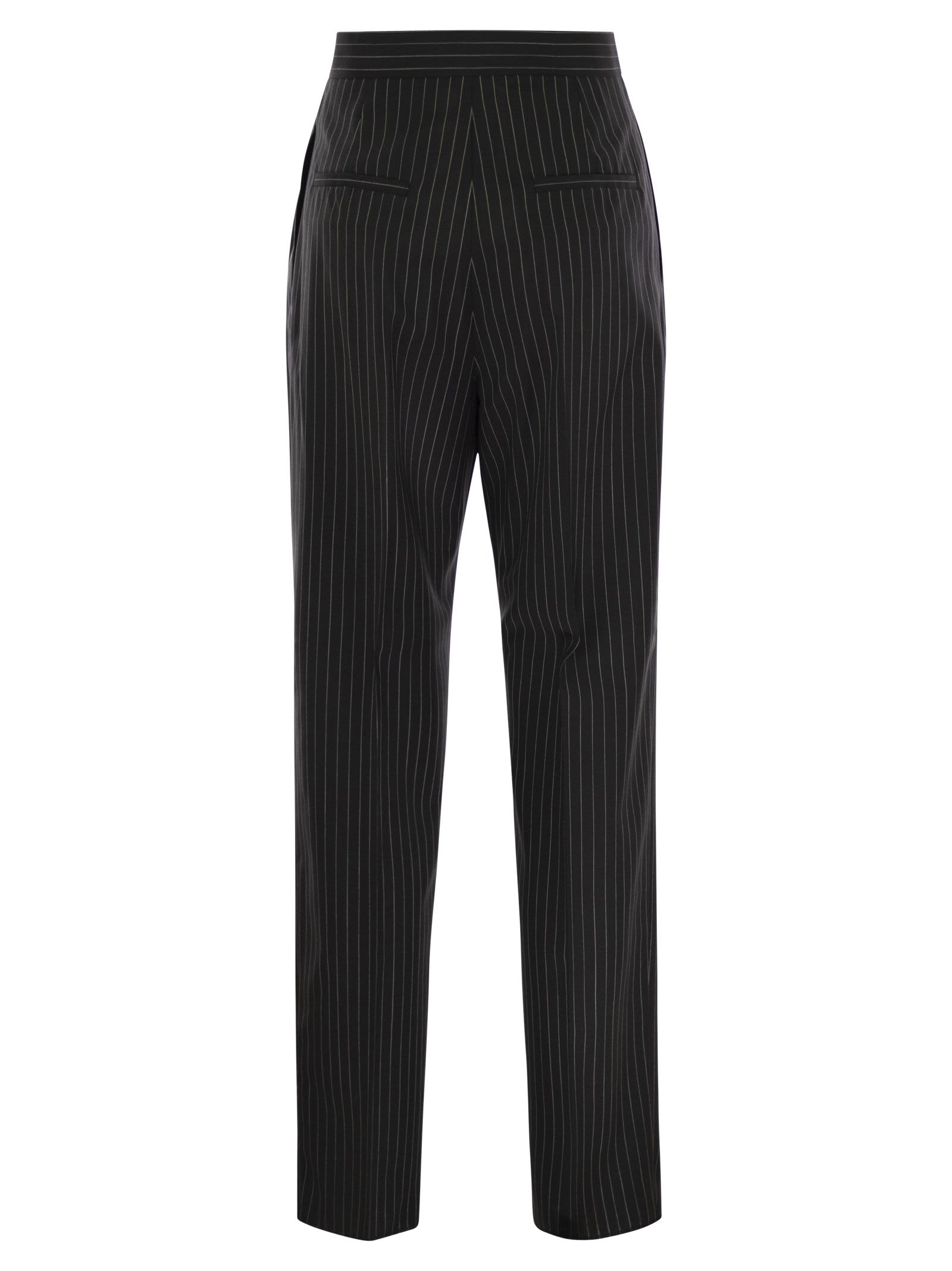 Max Mara Women Sesamo - Carrot Trousers In Wool Cloth