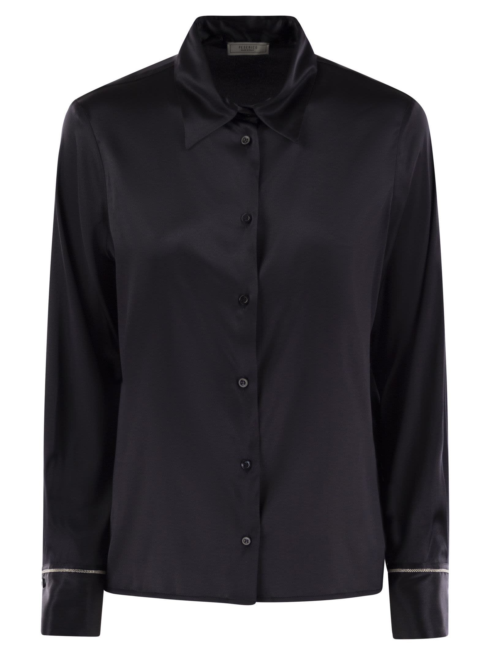 Peserico Women Silk Crepe Shirt