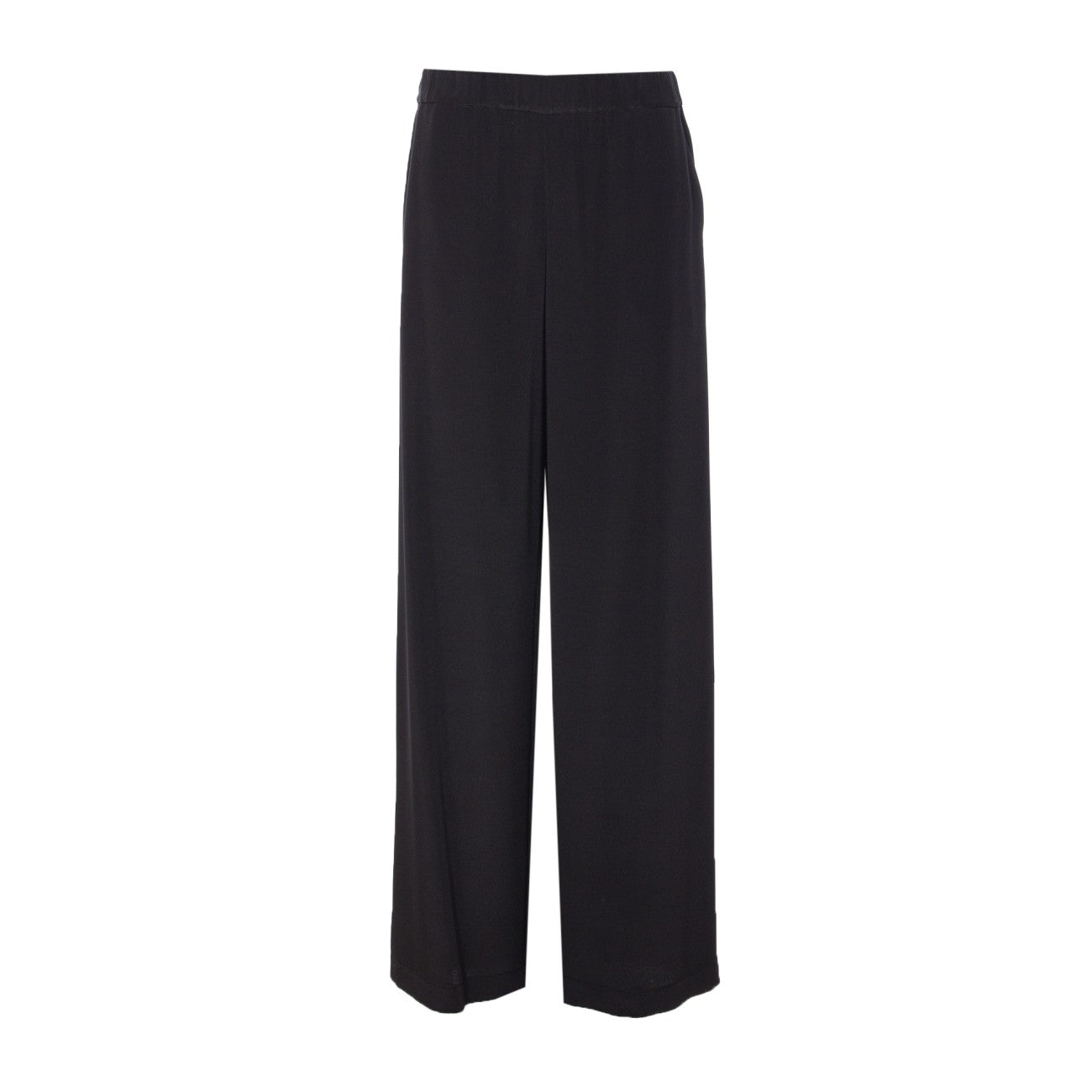 Max Mara Women Bonn Comfort Trousers In Crepe De Chine Stretch
