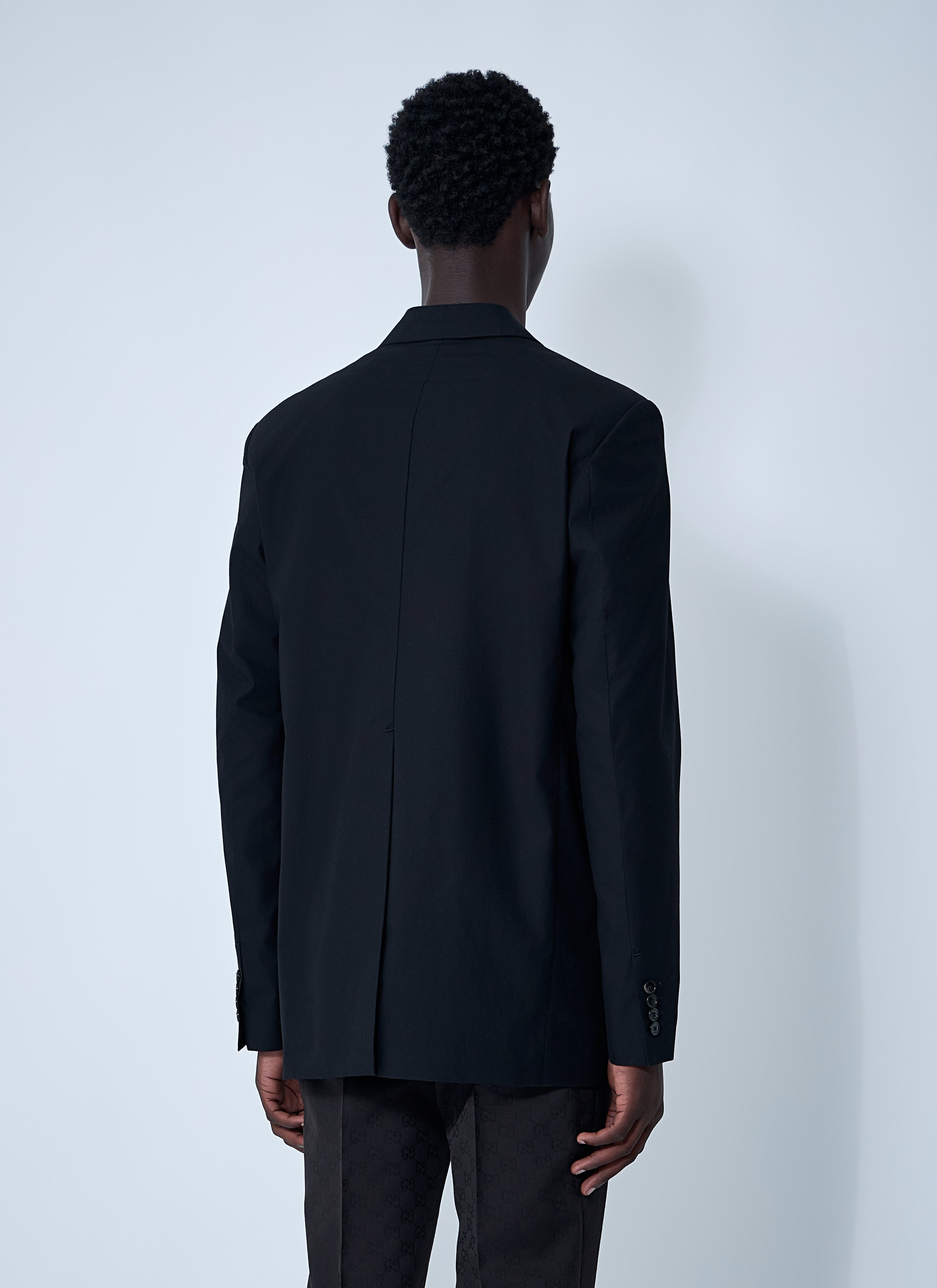 Gucci Men Double-Breasted Blazer