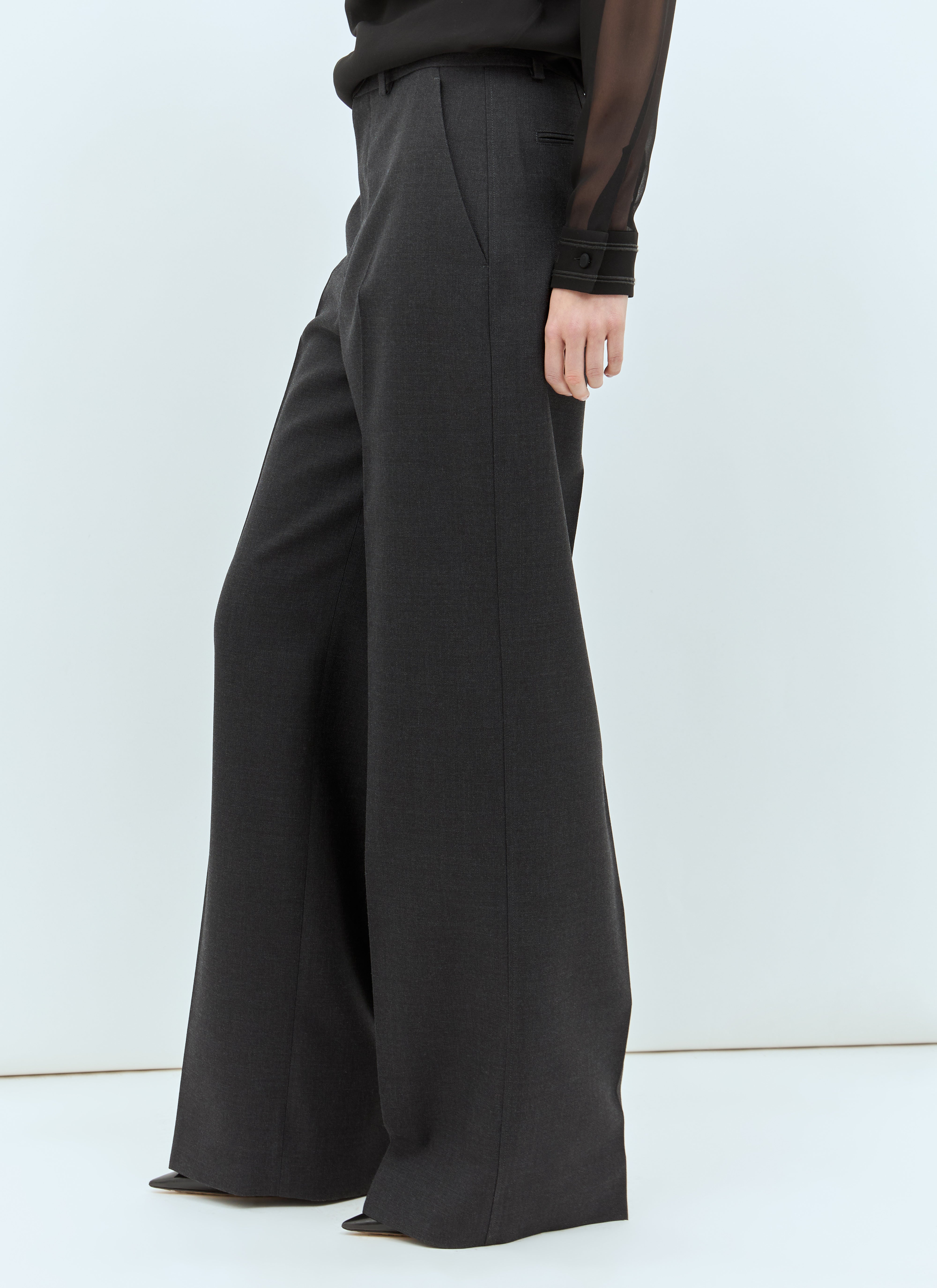 Gucci Women Wool Tailored Pants