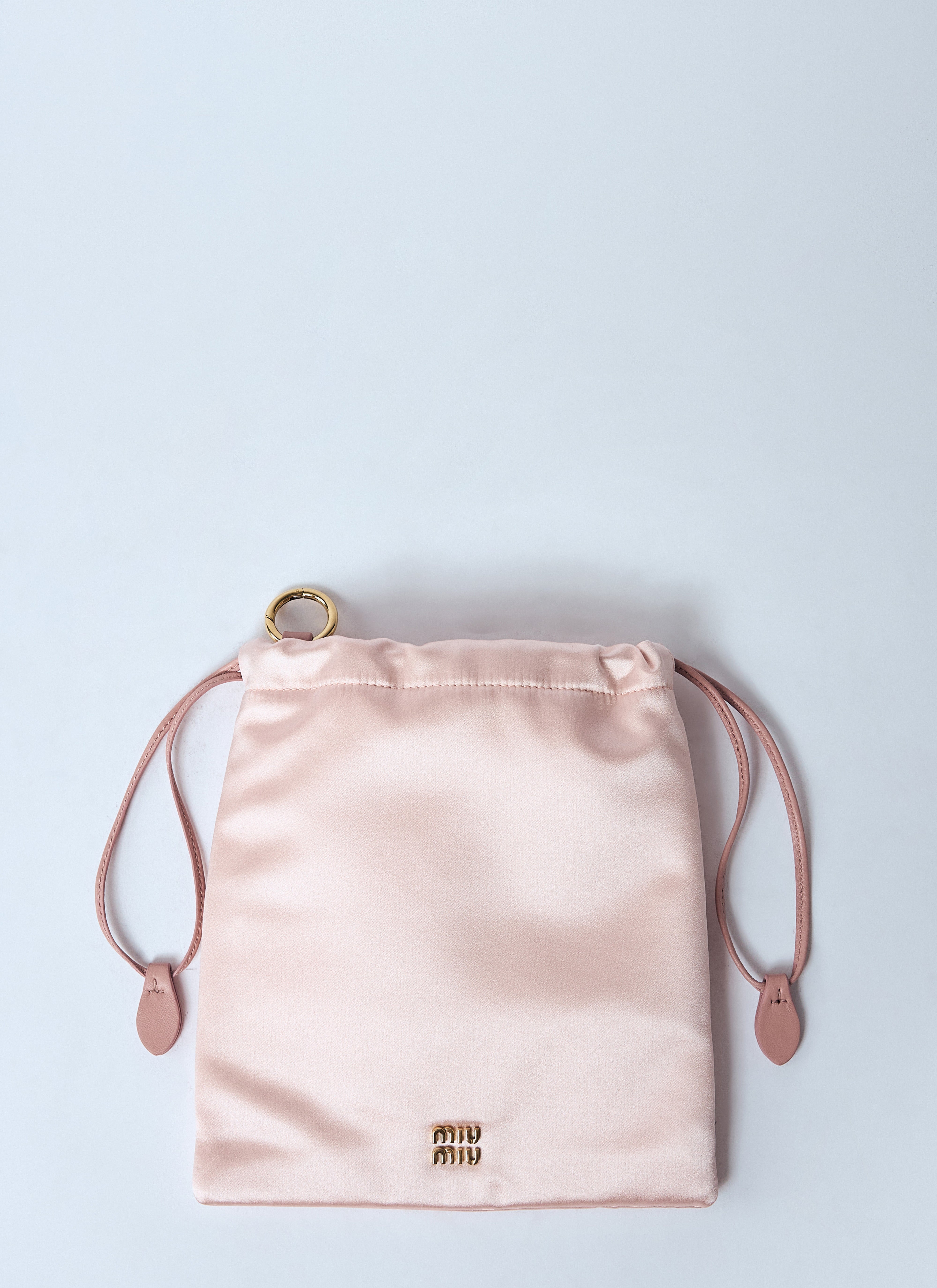 Miu Miu Women Satin Pouch