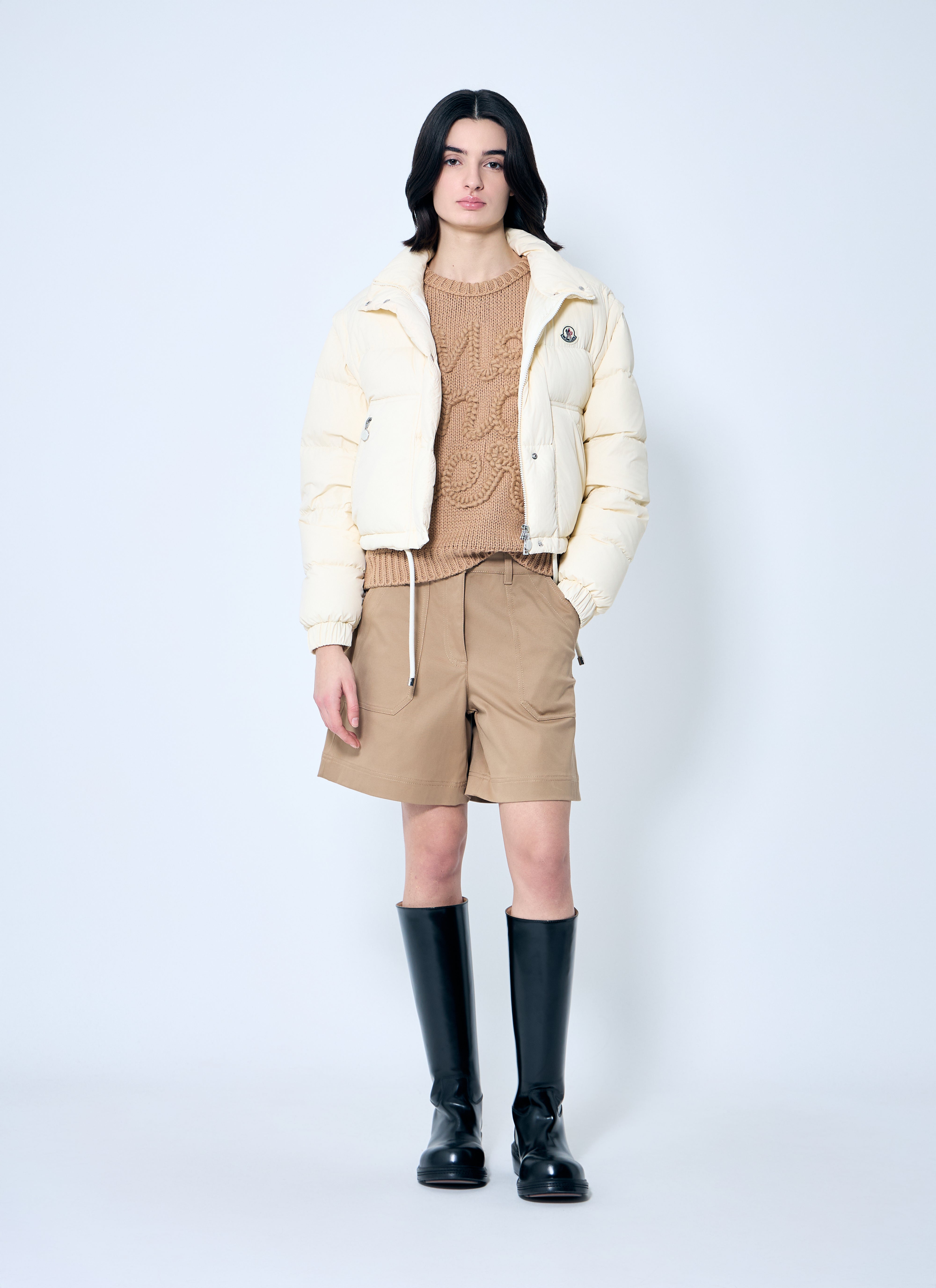 Moncler Women Twill Shorts