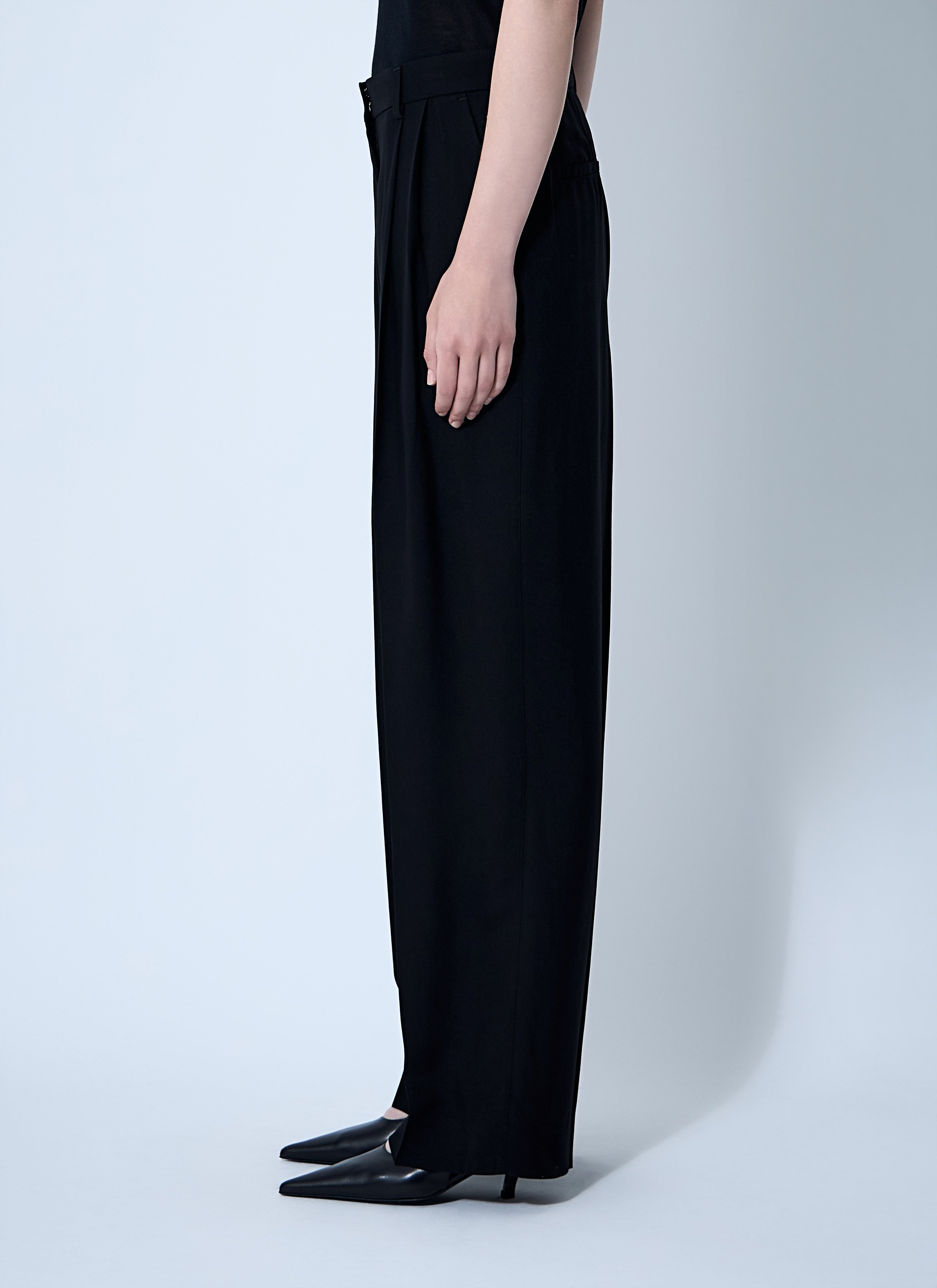 Toteme Women Double-Pleat Fluid Pants