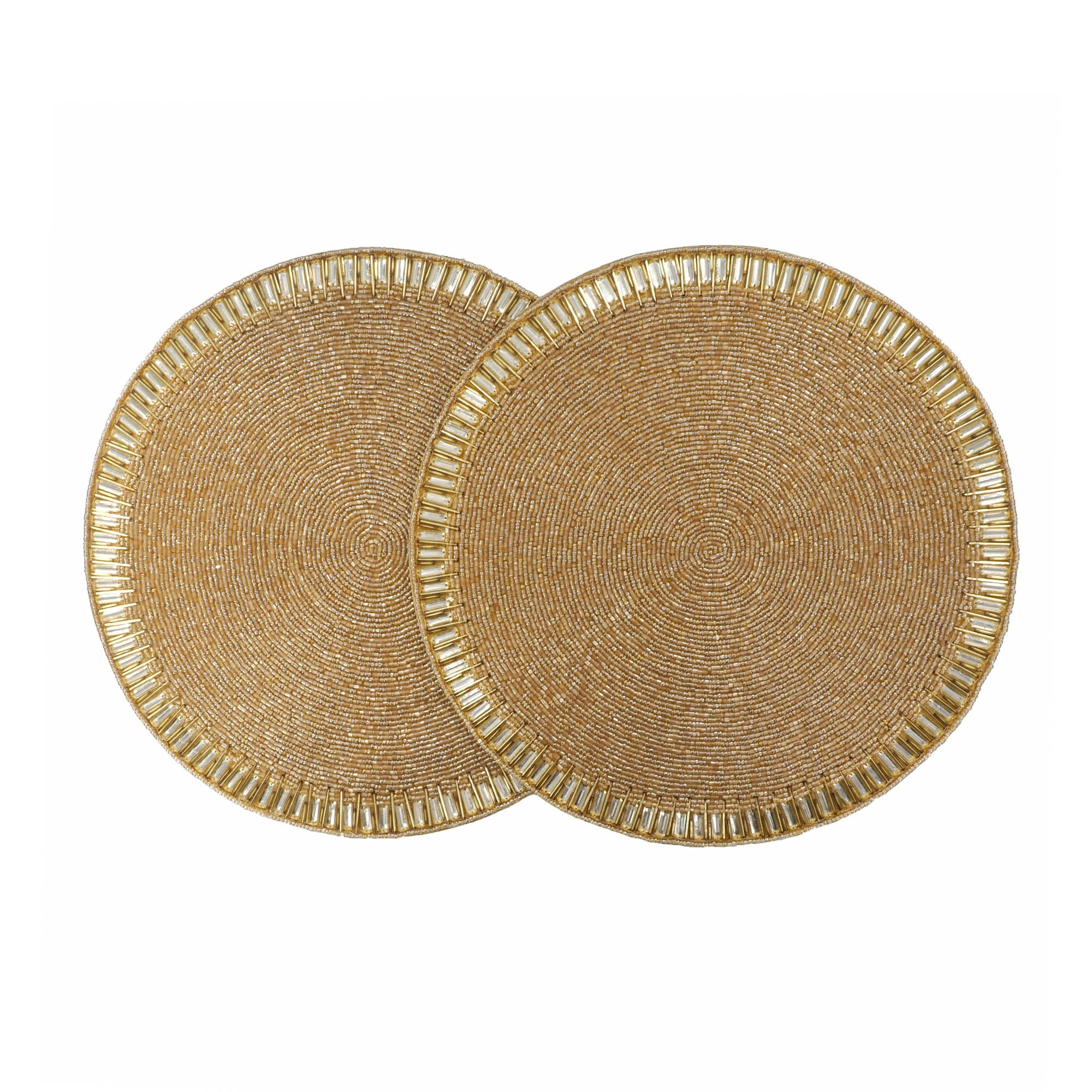 Yellow Diamonds Placemats Set of 2